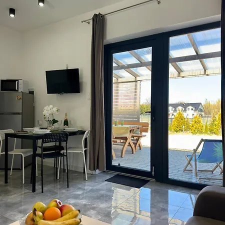 Apartment Domki, U Adama I Ewy Morska Bryza Gaski, Jacuzzi, Sauna Gąski